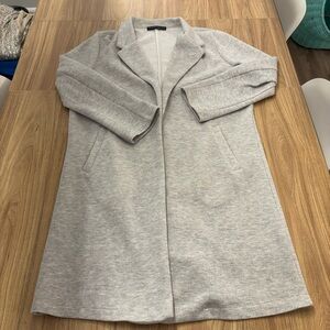 Societe Anonyme Heather Gray Blazer Coat